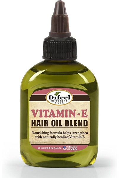 Difeel Vitamin E Oil Premium Natural Hair Oil, 2.5oz