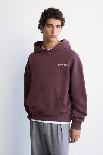 Pull & Bear Eternal Echoes kapüşonlu sweatshirt