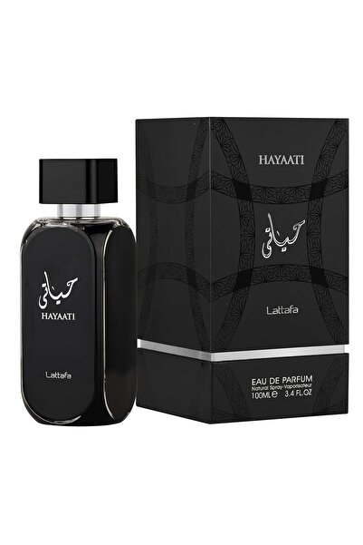 lattafa Apă de parfum pentru bărbați Hayaati, Note luxoase, picante și lemnoa...