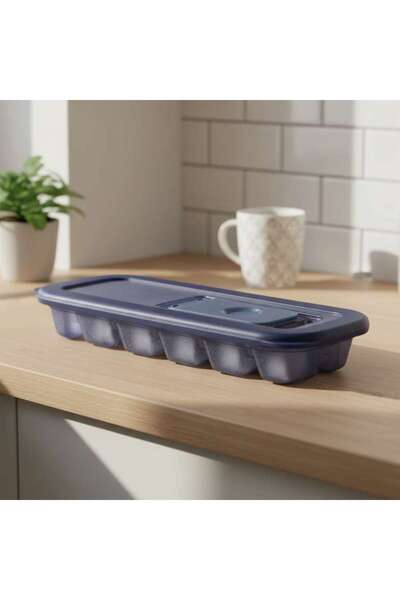 PAN HOME Quick Ice Cube Box 26x11x3.5 -grey
