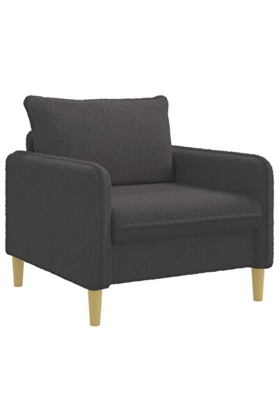 vidaxl Fotoliu XL Gri închis Bouclé