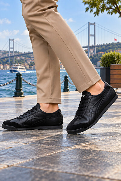 ZBCLUB Etayger Sneaker Black Unisex Comfortable Lightweight Daily Sports Shoes