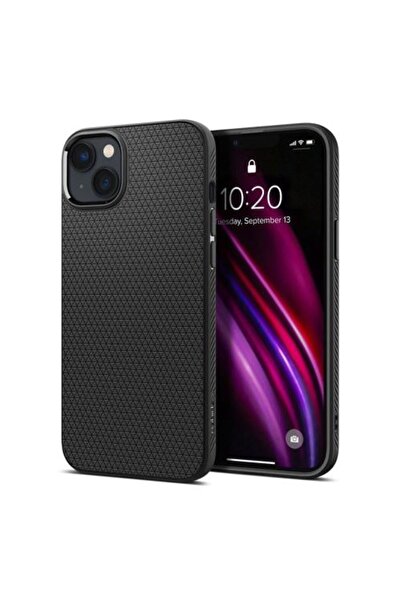 Spigen Μαλακή Θήκη TPU Apple iPhone 15 Plus Liquid Air Μαύρο