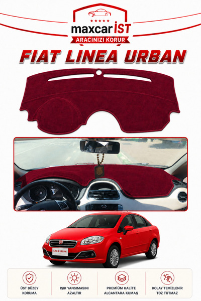 CYBERLİNE Fiat Linea Urban Elegance Serisi Uyumlu Torpido Koruma Örtüsü/Kılıf...