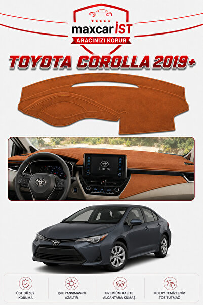 COLONY Toyota Corolla (2019-2026) Elegance Serisi Uyumlu Torpido Koruma Örtüs...