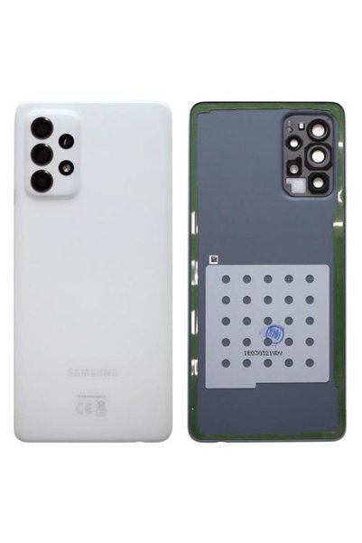 Samsung Κάλυμμα Μπαταρίας A725F Galaxy A72 4G/ A726B Galaxy A72 5G Λευκό (Γνή...