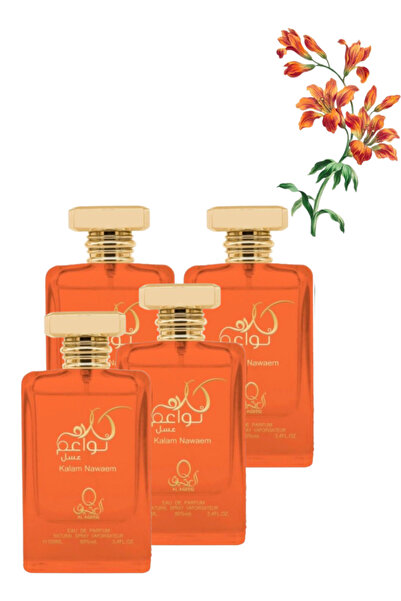 Al aqeeq 4 Pieces Kalam Nawaem Honey Perfume 100ML