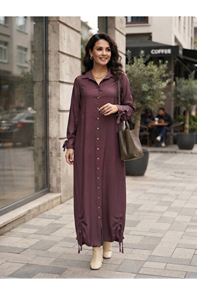 Furkan Giyim Butik KETEN UZUN KAP