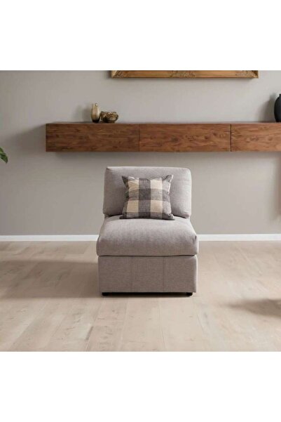 PAN HOME Specialty Armless Sofa - Grey