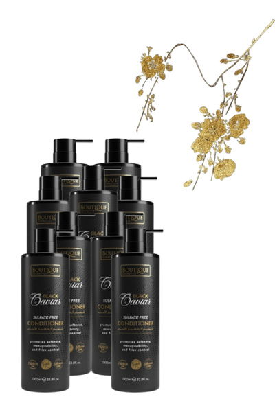 Boutique 9 Pieces Black Caviar Sulfate Free Conditioner 1000ML