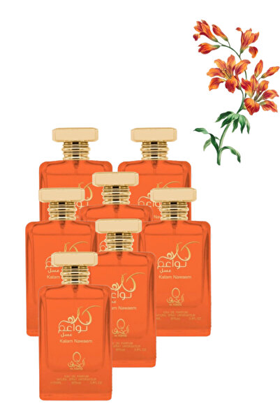 Al aqeeq 7 Pieces Kalam Nawaem Honey Perfume 100ML