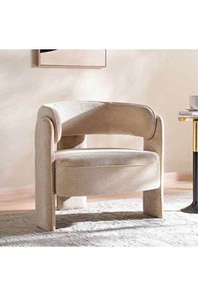 PAN HOME Opalyn Accent Chair - Beige