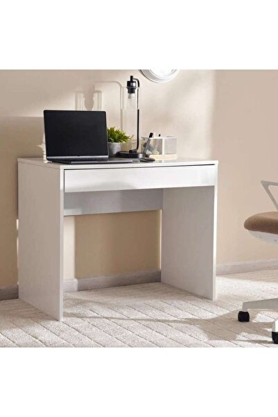 PAN HOME Lexter Writing Desk With Drawer -white