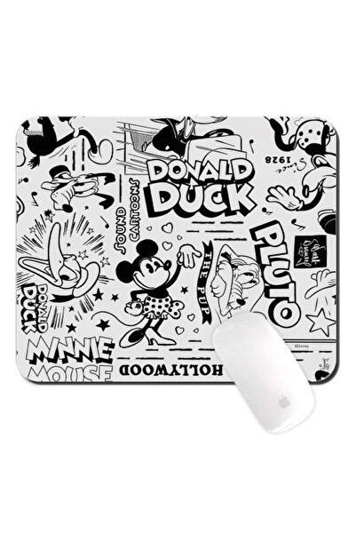 Disney Mousepad Friends 100ή Επέτειος 021 22x18εκ. Λευκό (1 τεμάχιο)