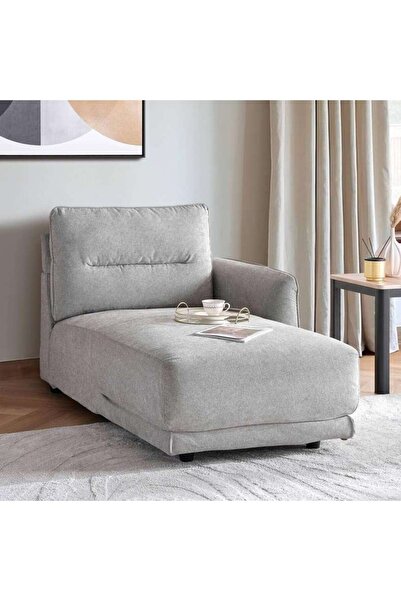 PAN HOME Alabaster Right Chaise Lounge