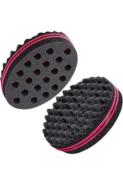 Supaze Hair Sponge Magic Twist Sponge Two Sides Dread Afro Coil Barber Hair S...