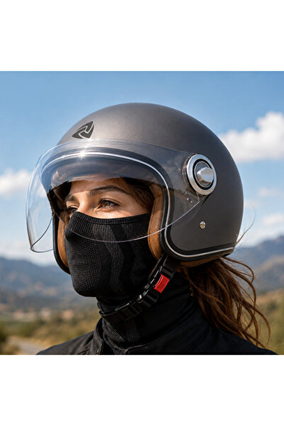 nukro HD-6 NUKROWEAR AİRFLEX KULAK ASKILI YARIM BALAKLAVA BAF