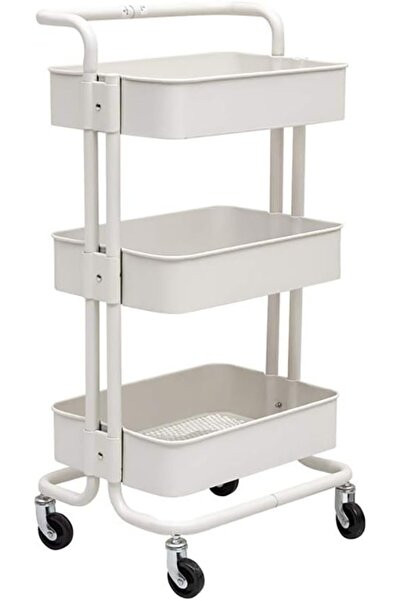 ACTEN Trolley Rolling Cart Storage Rack Serving Cart Cart Tool Beauty Cart Wi...