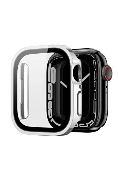 Dux Ducis Θήκη PC Hamo Μεταλλική για Apple Watch 10/11 42mm Ασημί