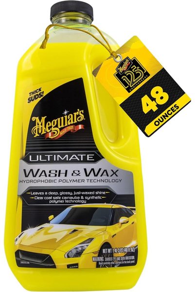 Meguiar's Consumer ميجويرز ألتيمايت لغسيل وتشميع السيارات 1.4 لتر، G17748، أب...