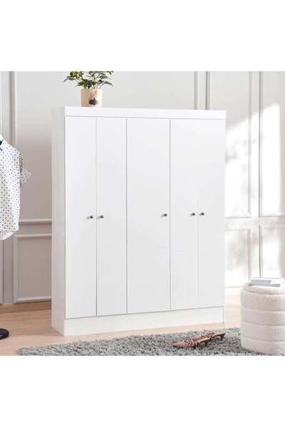 PAN HOME Clean 5 Door Wardrobe