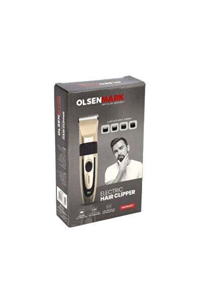 Olsenmark Electric Hair Clipper OMTR4137 – 120 Min Runtime, Ceramic Blade, 4 ...