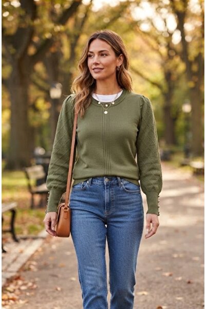 güncüoğlu New Season Sports Cut-Out Bottom, Elastic Sleeves, Drawn Sleeves, B...