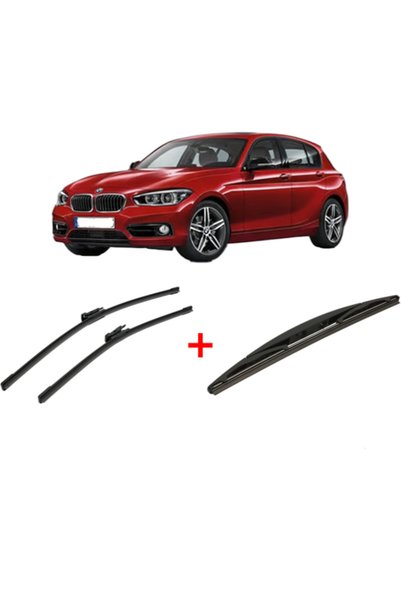 Bosch Set of 3 wipers BMW Series 1 (F20) 2011 - 2019, for windshield and rear...