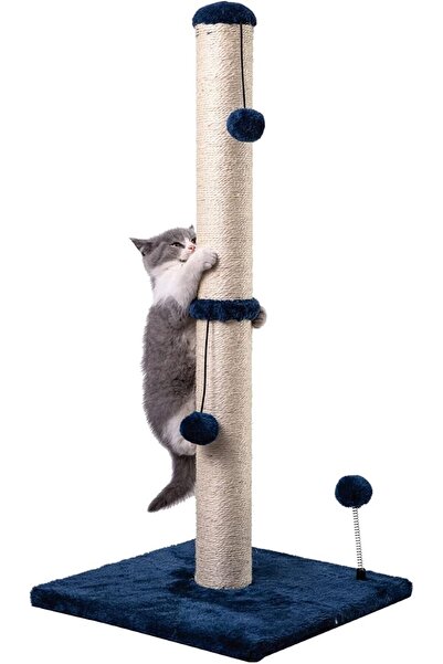 mecool 34“ Tall Cat Scratching Post Premium Basics Kitten Scratcher Sisal Scr...