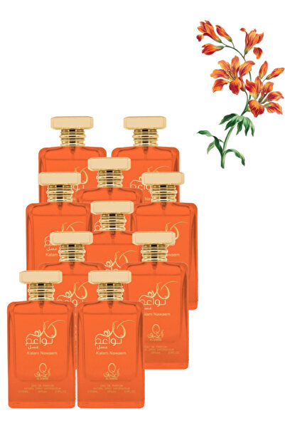 Al aqeeq 10 Pieces Kalam Nawaem Honey Perfume 100ML