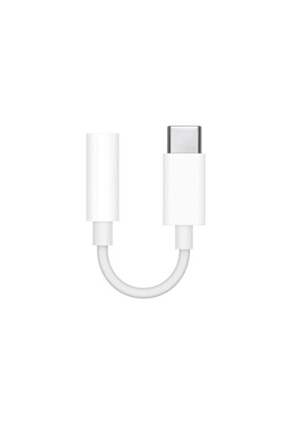 Apple MW2Q3 Προσαρμογέας 3.5mm (Θηλυκό) σε USB C (Αρσενικό) Λευκός