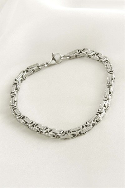 TakÇalıştır Cube Chain Steel Bracelet