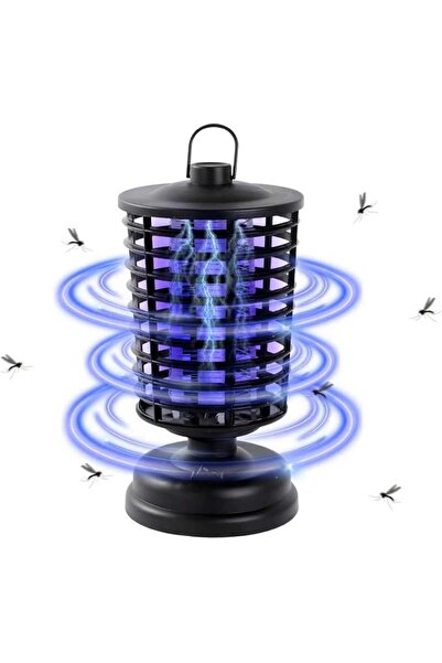 Generic UV Mosquito Killer Lamp, Black Indoor/Outdoor Bug Zapper with Silent ...