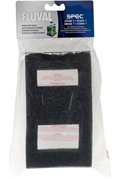 Fluval Spec Foam Filter Block, Replacement Aquarium Filter Media, A1376, Larg...