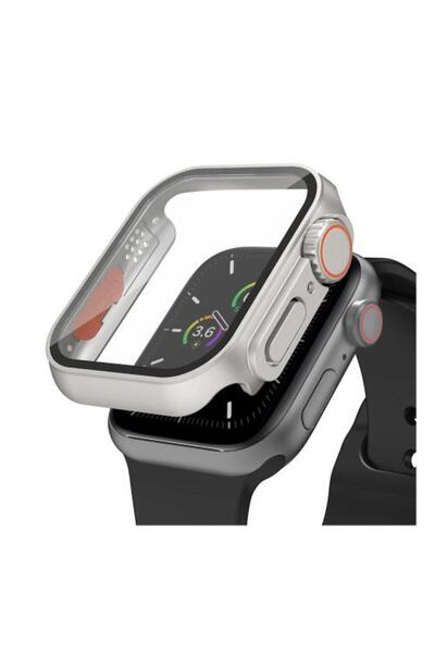 AhaStyle Θήκη υπολογιστή με σκληρυμένο γυαλί WG115 για Apple Watch 7/ 8/ 9 45...