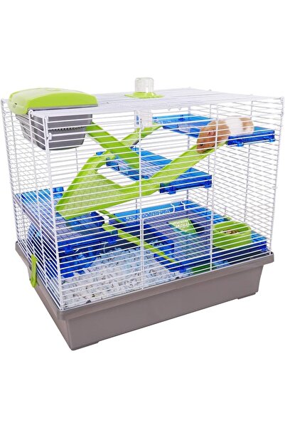 ROSEWOOD Pico XL Silver & Green - Hamster & Small Animal Home/Cage