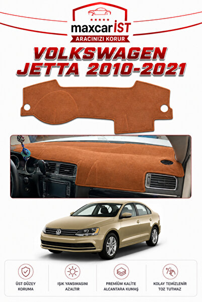 CYBERLİNE Volkswagen Jetta 2010-2021 Elegance Serisi Uyumlu Torpido Koruma Ör...