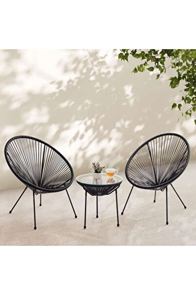 PAN HOME Teatime Garden Lounge Set (1+2)
