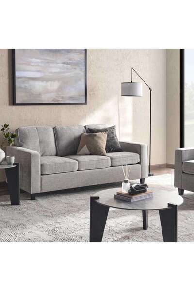 PAN HOME Nofro 3 Seater Sofa - Grey