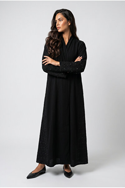almasa alswda Abaya Nuch Kluoelaf