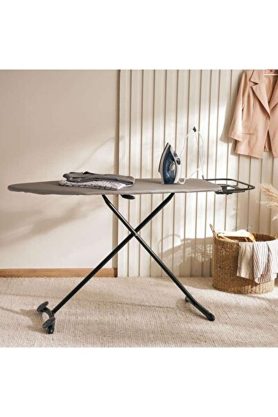 PAN HOME Agnes Mesh Top Ironing Board 132x46x91cm - Black