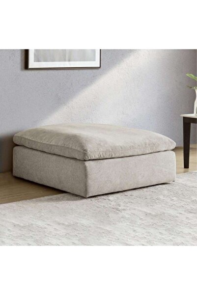 PAN HOME Pianca Ottoman - Grey