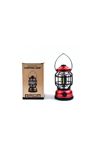 OEM Lanternă de camping multifuncțională cu baterii 14,5 x 8 cm, diverse culori
