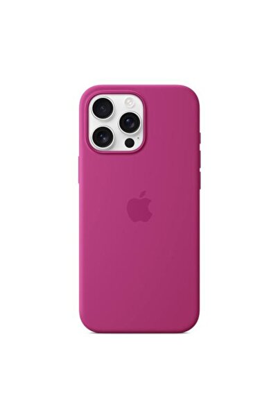 Apple Θήκη σιλικόνης με MagSafe MYYN3 iPhone 16 Pro Φούξια