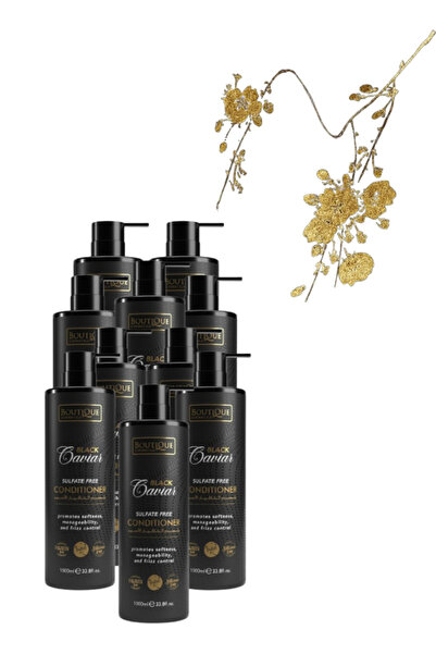 Boutique 10 Pieces Black Caviar Sulfate Free Conditioner 1000ML