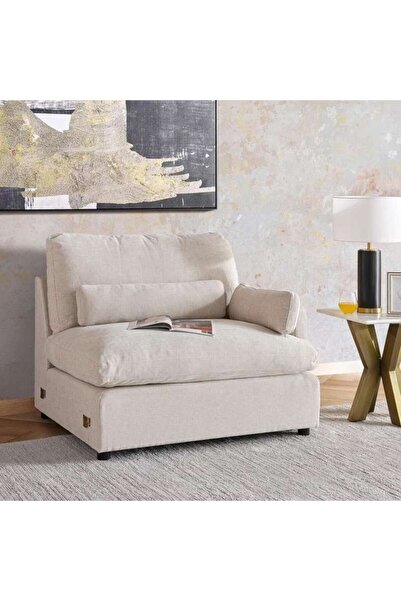 PAN HOME Cozy Right Arm Single Seater Modular Sofa