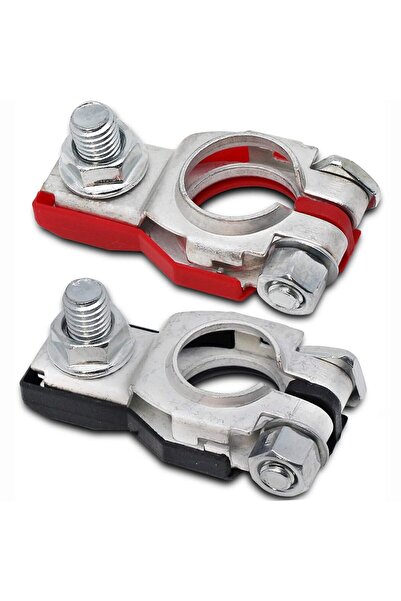 Choice A 2pc Automotive Battery Terminal Wire Cable Clamp Quick Release Conne...