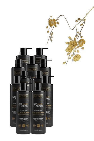 Boutique 11 Pieces Black Caviar Sulfate Free Conditioner 1000ML