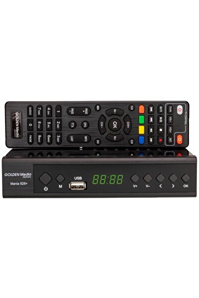 Golden Media Επίγειος Ψηφιακός Δέκτης MPEG 4 Mania 828+ με Τηλεχειριστήριο Εκ...