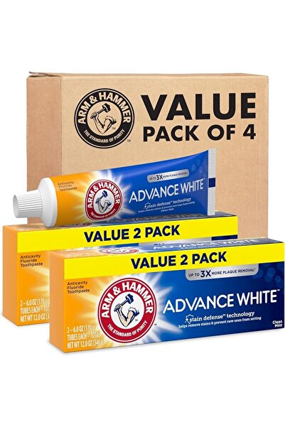 Arm&Hammer Arm & Hammer Advance White Toothpaste, Clean Mint Flavor, Stain De...